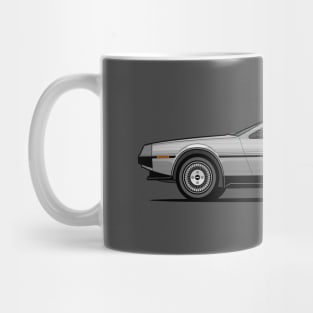 DeLorean DMC-12 side profile Mug